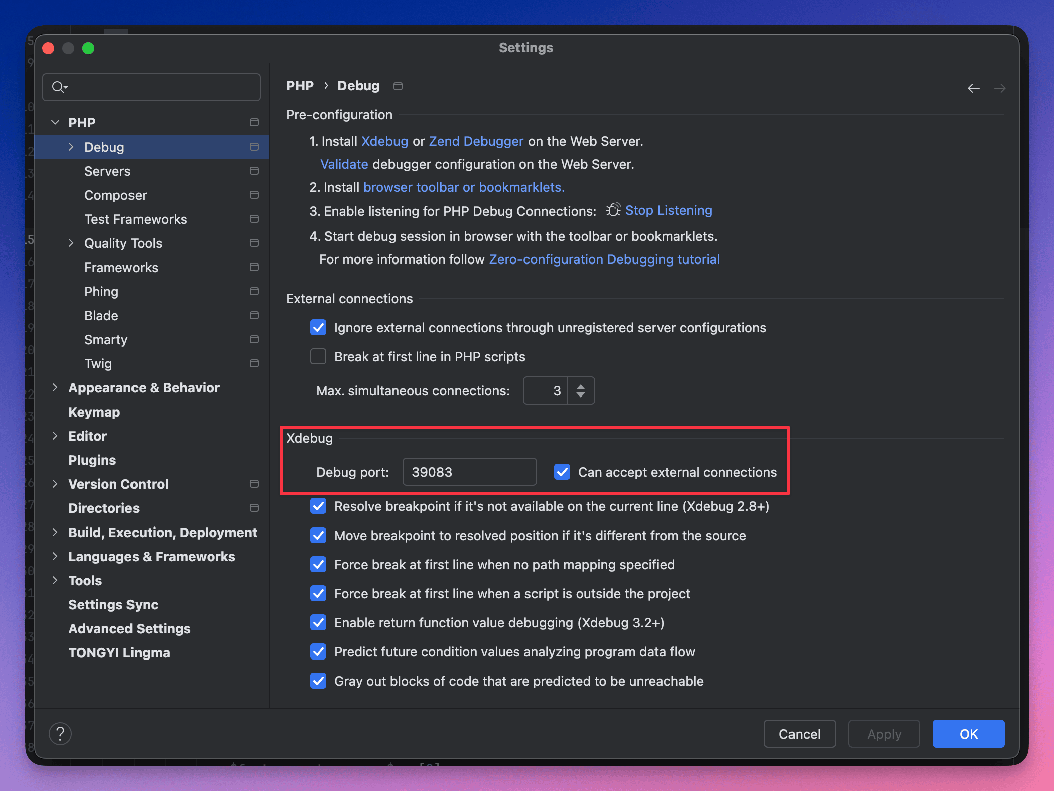 Konfigurasi Interpreter CLI PHPStorm